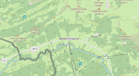 Tagungshotels auf Karte