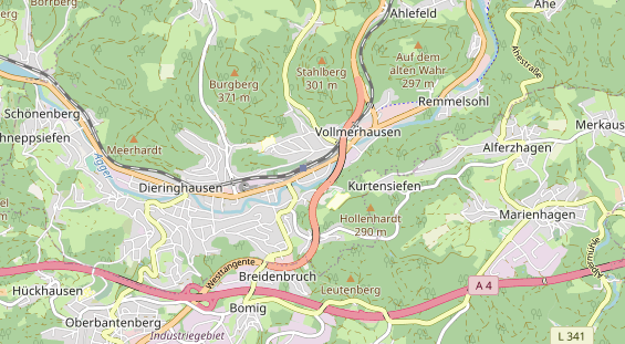 Tagungshotels auf Karte