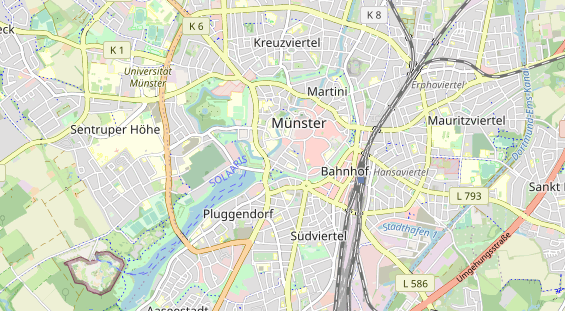 Tagungshotels auf Karte
