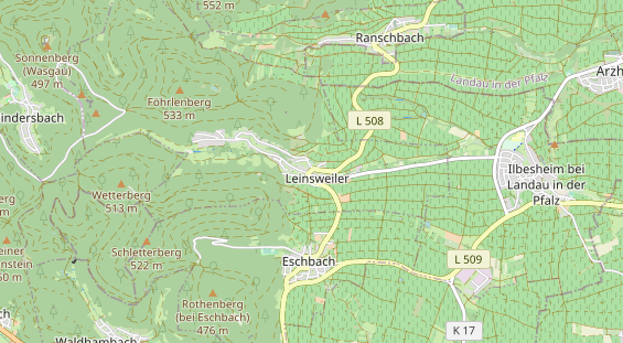 Tagungshotels auf Karte