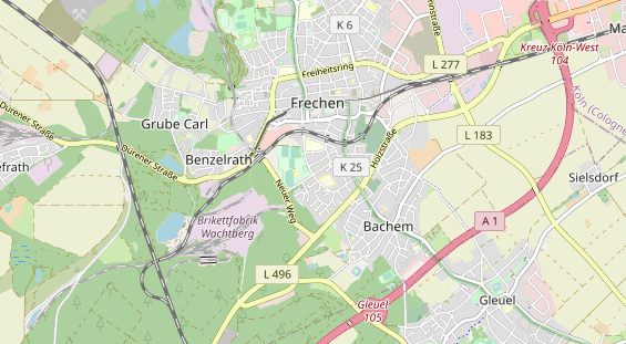 Tagungshotels auf Karte