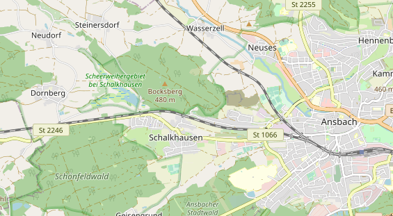 Tagungshotels auf Karte