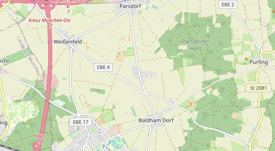 Tagungshotels auf Karte