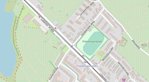 Tagungshotels auf Satellitenbild