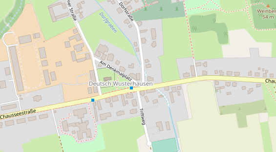 Tagungshotels auf Satellitenbild