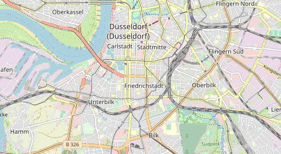 Tagungshotels auf Karte
