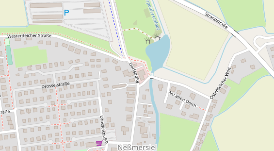 Tagungshotels auf Satellitenbild