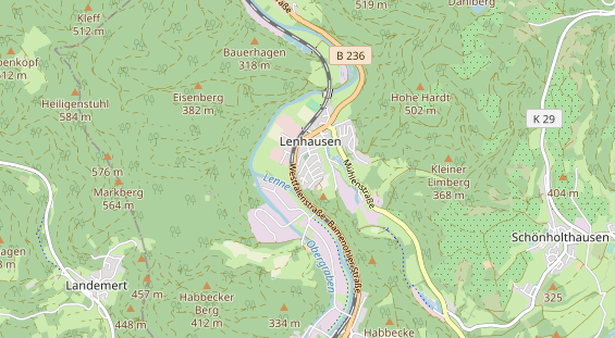Eventlocations auf Karte