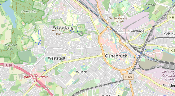 Tagungshotels auf Karte