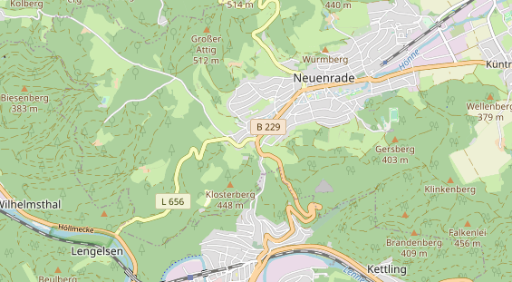 Tagungshotels auf Karte