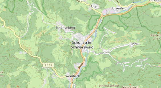 Tagungshotels auf Karte