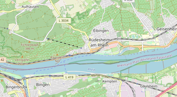 Tagungshotels auf Karte