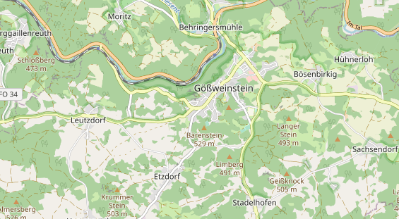 Tagungshotels auf Karte