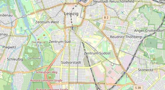 Eventlocations auf Karte