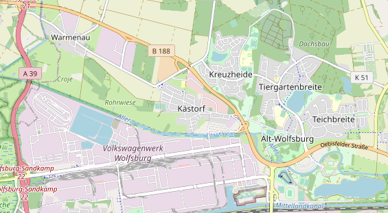 Tagungshotels auf Karte