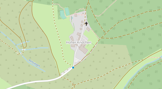 Tagungshotels auf Satellitenbild