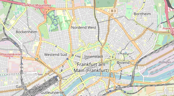 Tagungshotels auf Karte