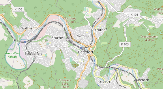Tagungshotels auf Karte