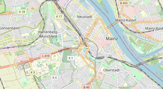 Tagungshotels auf Karte