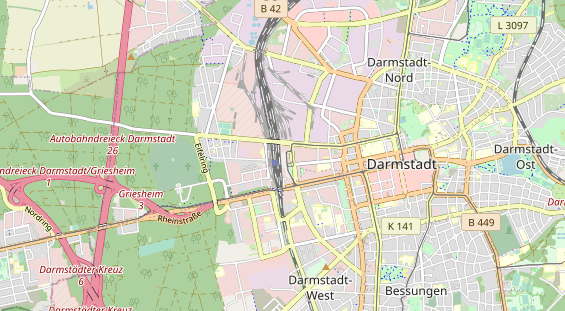 Tagungshotels auf Karte