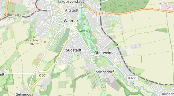 Tagungshotels auf Karte