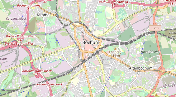 Eventlocations auf Karte