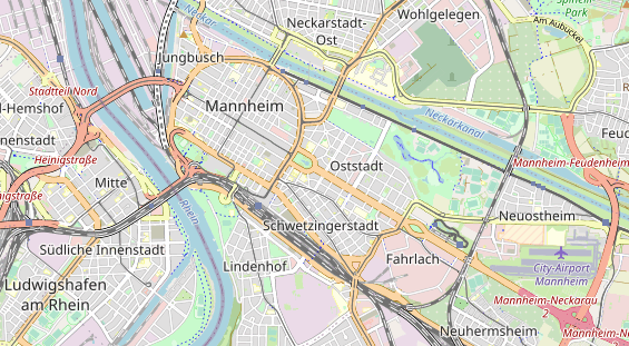 Tagungshotels auf Karte