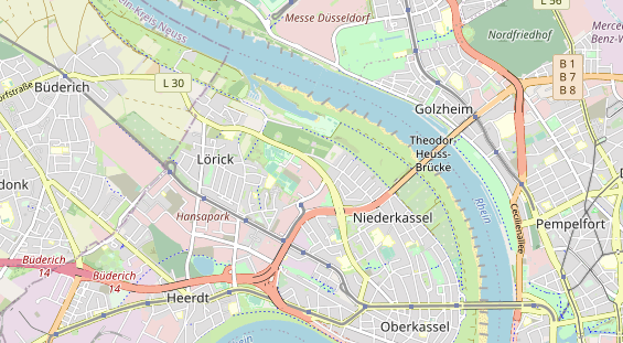 Tagungshotels auf Karte