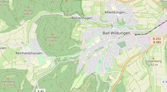Tagungshotels auf Karte