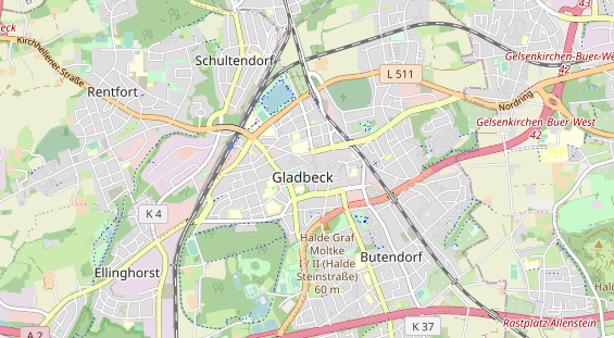 Agentur auf Karte