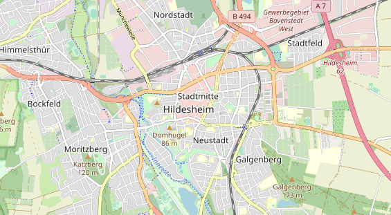 Agentur auf Karte