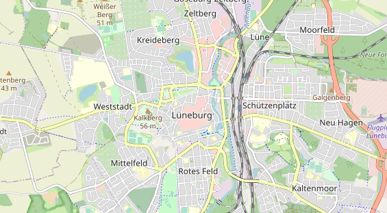 Agentur auf Karte