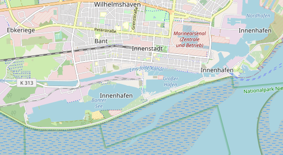 Agentur auf Karte