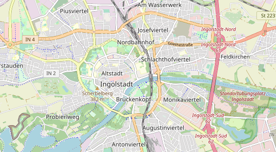 Tagungshotels auf Karte