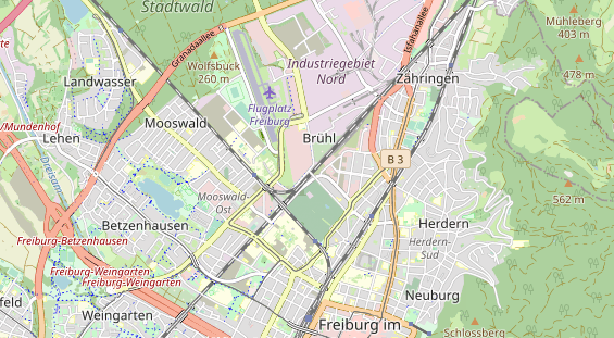 Agentur auf Karte