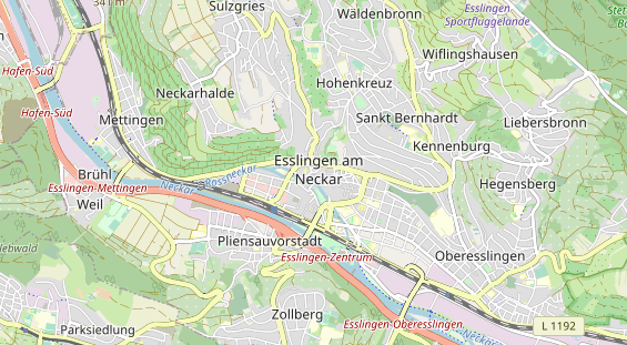 Agentur auf Karte