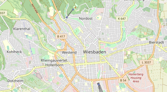 Tagungshotels auf Karte