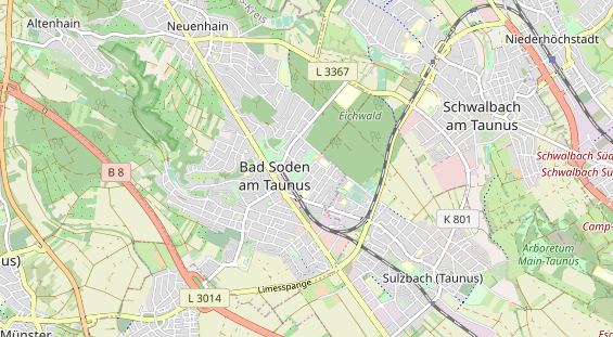 Tagungshotels auf Karte