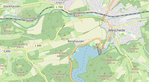 Tagungshotels auf Karte