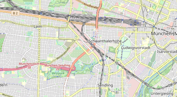Eventlocations auf Karte