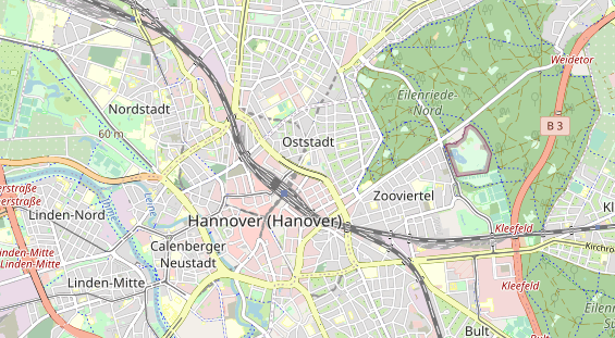 Tagungshotels auf Karte