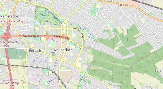 Personalagentur auf Karte