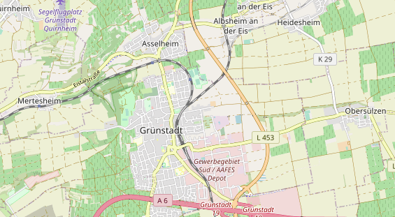 Eventlocations auf Karte
