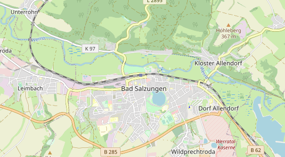 Tagungshotels auf Karte