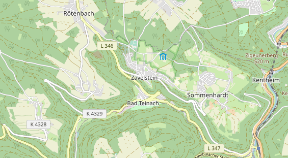 Tagungshotels auf Karte