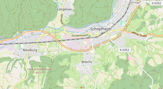 Tagungshotels auf Karte