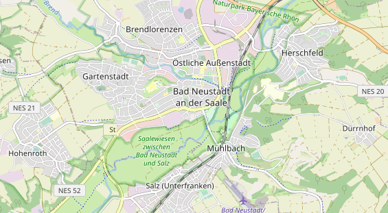 Tagungshotels auf Karte