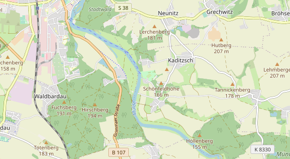 Tagungshotels auf Karte
