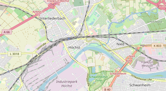 Tagungshotels auf Karte