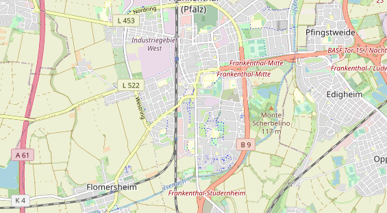 Tagungshotels auf Karte